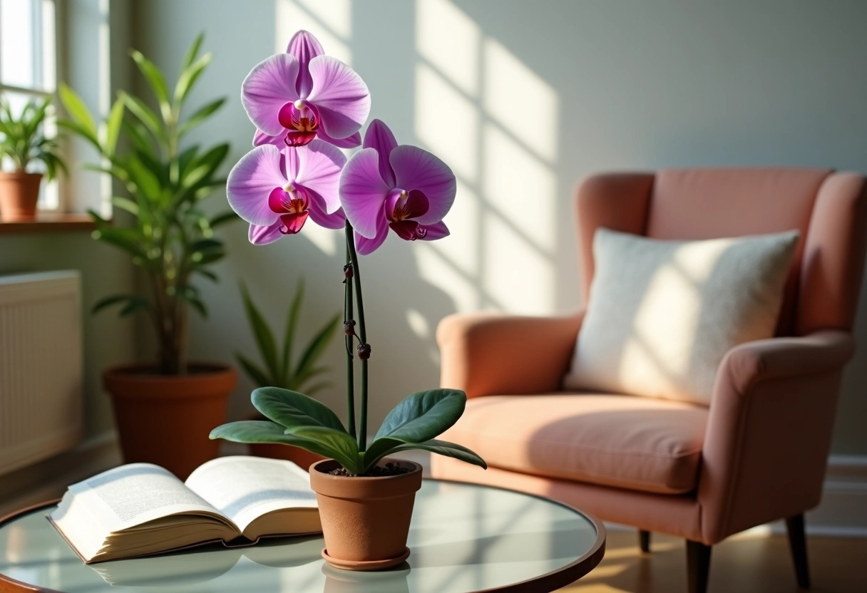 orchidée intérieur